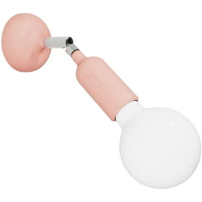 Creative Cables Lampe Fermaluce Avec Articulation Et Interrupteur Intégré-avec Bulb Silicone Salmon One Size - Publicité Creative Cables Lampe Fermaluce Avec Articulation Et Interrupteur Intégré-avec Bulb Silicone Salmon One Size - Publicité