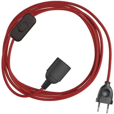 Creative Cables Douille Snakebis E14 Avec Fil 1.8 M Grey One Size - Publicité Creative Cables Douille Snakebis E14 Avec Fil 1.8 M Grey One Size - Publicité
