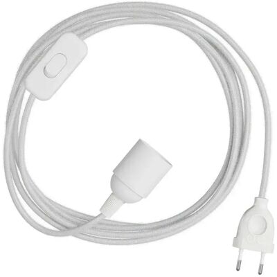 Creative Cables Douille Snakebis E27 Avec Câble 1.8 M White One Size - Publicité Creative Cables Douille Snakebis E27 Avec Câble 1.8 M White One Size - Publicité