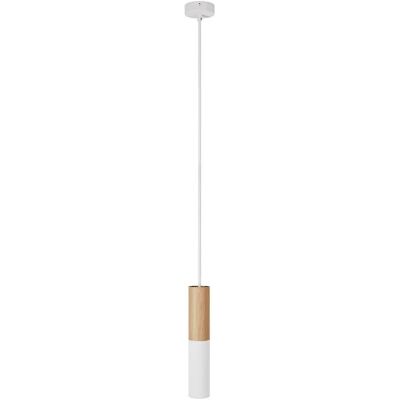 Creative Cables Suspension Avec Câble Textile Et Double Abat-jour Tub-e14 En Bois Et Métal Matte White One Size - Publicité Creative Cables Suspension Avec Câble Textile Et Double Abat-jour Tub-e14 En Bois Et Métal Matte White One Size - Publicité