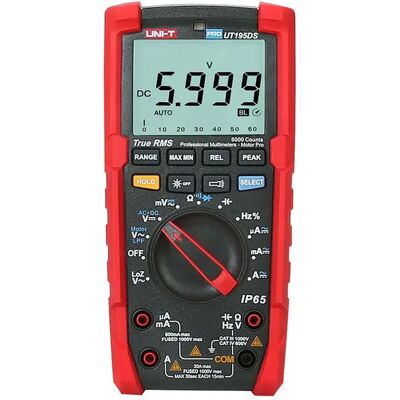 Uni Multimètre Universel Pro Ut195ds Red / Grey One Size - Publicité Uni Multimètre Universel Pro Ut195ds Red / Grey One Size - Publicité