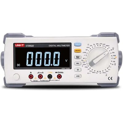 Uni Multimètre De Laboratoire Ut8802e White / Grey One Size - Publicité Uni Multimètre De Laboratoire Ut8802e White / Grey One Size - Publicité