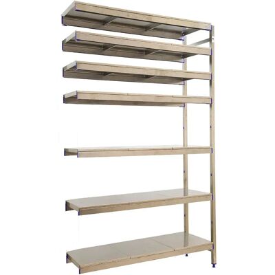 Simoninox Étagère Métallique Aditional 7ss 2000x860x500 Mm StainlessSteel One Size - Publicité Simoninox Étagère Métallique Aditional 7ss 2000x860x500 Mm StainlessSteel One Size - Publicité