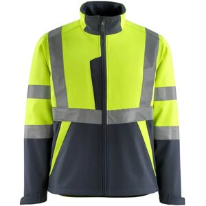 Mascot Veste Softshell Safe Light 15902 Hi-Vis Yellow / Dark Navy 4XL - Publicité Mascot Veste Softshell Safe Light 15902 Hi-Vis Yellow / Dark Navy 4XL - Publicité