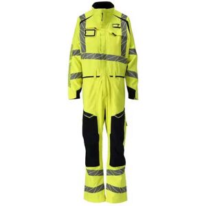 Mascot Combinaison Avec Poches Pour Genouillères Et Zones Extensibles High Visibility Yellow / Dark Navy Blue M - Publicité Mascot Combinaison Avec Poches Pour Genouillères Et Zones Extensibles High Visibility Yellow / Dark Navy Blue M - Publicité