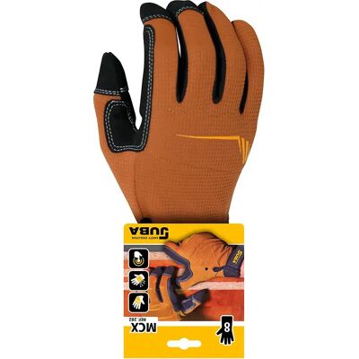 Edm Gants De Travail Synthetic Skin/spandex Touch Orange 9 - Publicité Edm Gants De Travail Synthetic Skin/spandex Touch Orange 9 - Publicité