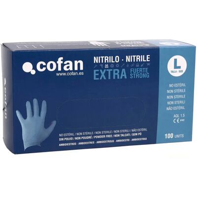 Cofan Gants De Travail 11000214-box 100 Unités Blue S - Publicité Cofan Gants De Travail 11000214-box 100 Unités Blue S - Publicité