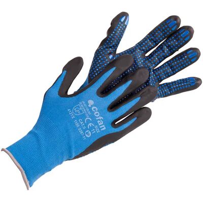 Cofan Gants De Travail 11000287 12 Unités Blue / Black 8 - Publicité Cofan Gants De Travail 11000287 12 Unités Blue / Black 8 - Publicité