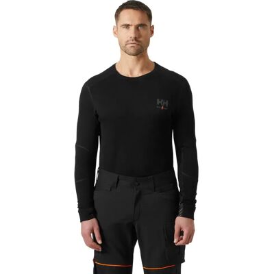 Helly Hansen T-shirt à Manches Longues Lifa Merino Crewneck Black M - Publicité Helly Hansen T-shirt à Manches Longues Lifa Merino Crewneck Black M - Publicité