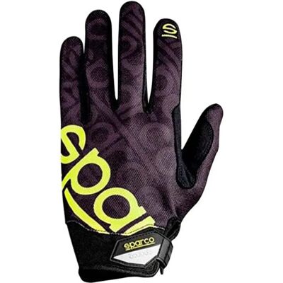 Sparco Gants De Travail Meca 3 Black / Yellow S - Publicité Sparco Gants De Travail Meca 3 Black / Yellow S - Publicité
