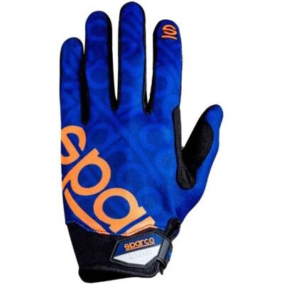 Sparco Gants De Travail Meca 3 Blue / Orange XL - Publicité Sparco Gants De Travail Meca 3 Blue / Orange XL - Publicité