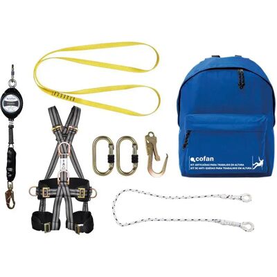 Cofan Kit Antichute Pour Travaux En Hauteur Multicolor One Size - Publicité Cofan Kit Antichute Pour Travaux En Hauteur Multicolor One Size - Publicité