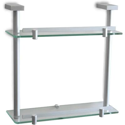 Tatay Étagère De Salle De Bain Doble Ice Clear One Size - Publicité Tatay Étagère De Salle De Bain Doble Ice Clear One Size - Publicité
