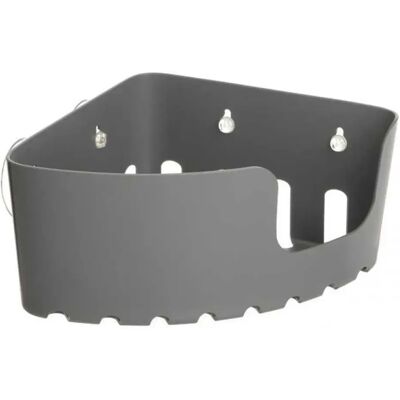 Tatay Panier De Douche D´angle Standard Avec 4 Ventouses Grey One Size - Publicité Tatay Panier De Douche D´angle Standard Avec 4 Ventouses Grey One Size - Publicité