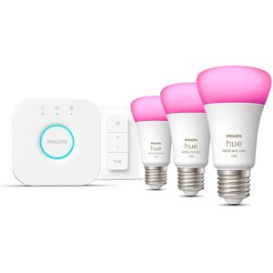 Philips Hue Ampoule Intelligente Hue Ambiance Kit 9w White One Size - Publicité Philips Hue Ampoule Intelligente Hue Ambiance Kit 9w White One Size - Publicité