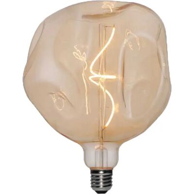 Creative Cables Ampoule Led à Filament Sphérique Dl700235 Bumped G180 E27 5w 250 Lumens 2000k Clear / Gold One Size - Publicité Creative Cables Ampoule Led à Filament Sphérique Dl700235 Bumped G180 E27 5w 250 Lumens 2000k Clear / Gold One Size - Publicité