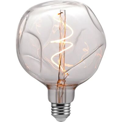 Creative Cables Ampoule Led à Filament Bumped G40 (g125) Spiral Clear / Silver One Size - Publicité Creative Cables Ampoule Led à Filament Bumped G40 (g125) Spiral Clear / Silver One Size - Publicité