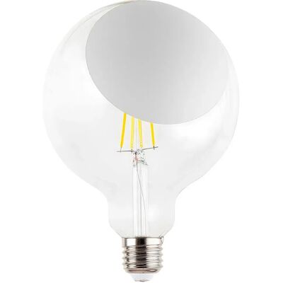 Creative Cables Ampoule Led Globe Sofia G125 4.8w 806lm E27 2700k Dim White One Size - Publicité Creative Cables Ampoule Led Globe Sofia G125 4.8w 806lm E27 2700k Dim White One Size - Publicité