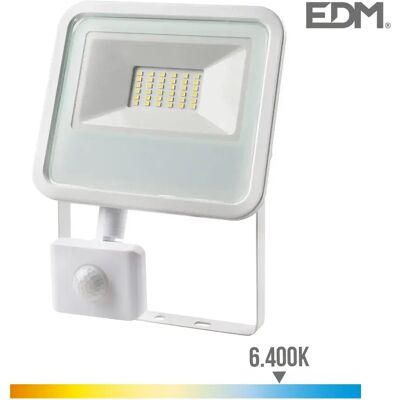 Projecteur/lampe à projecteur EDM - Blanc - 30 W - 6400 K - IP65 - 2100 Lm - Publicité Projecteur/lampe à projecteur EDM - Blanc - 30 W - 6400 K - IP65 - 2100 Lm - Publicité