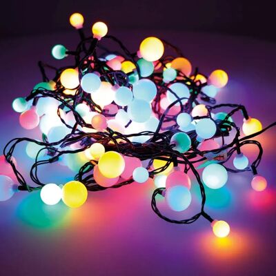 Lumineo Guirlande Lumineuse Extérieure Cherry 120 Led 14 M Multicolor One Size - Publicité Lumineo Guirlande Lumineuse Extérieure Cherry 120 Led 14 M Multicolor One Size - Publicité