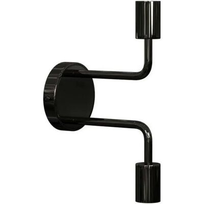 Creative Cables Applique Murale Fermaluce Metal Pearl Black One Size - Publicité Creative Cables Applique Murale Fermaluce Metal Pearl Black One Size - Publicité