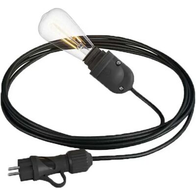 Creative Cables Lampe Suspendue Avec Ampoule Snake Eiva 5 M Black One Size - Publicité Creative Cables Lampe Suspendue Avec Ampoule Snake Eiva 5 M Black One Size - Publicité