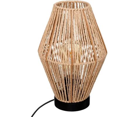 Atmosphera Lampe De Table Aissa Brown One Size - Publicité Atmosphera Lampe De Table Aissa Brown One Size - Publicité