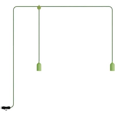 Creative Cables Lampe D´extérieur F-snake Eiva Ip65 Avec 2 Lampes Portables Prado Green One Size - Publicité Creative Cables Lampe D´extérieur F-snake Eiva Ip65 Avec 2 Lampes Portables Prado Green One Size - Publicité