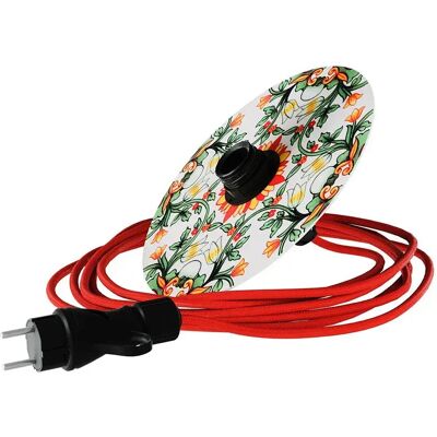 Creative Cables Lampe Portable Mini écran Plat Snake Eiva Ellepì Maioliche Majolica Red - Green One Size - Publicité Creative Cables Lampe Portable Mini écran Plat Snake Eiva Ellepì Maioliche Majolica Red - Green One Size - Publicité