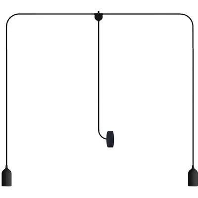 Creative Cables Lampe D´extérieur T-snake Eiva Ip65 à 2 Lumières Avec Rosace Black One Size - Publicité Creative Cables Lampe D´extérieur T-snake Eiva Ip65 à 2 Lumières Avec Rosace Black One Size - Publicité