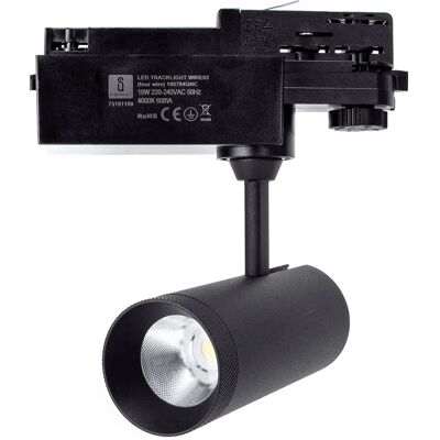 Aigostar Spot Led Sur Rail 4000k 10w 1000 Lumens Black One Size - Publicité Aigostar Spot Led Sur Rail 4000k 10w 1000 Lumens Black One Size - Publicité
