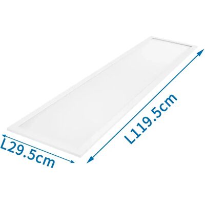 Aigostar Panneau Led Edge-lit 40w 4000k 4600 Lumens E 1195x295 Mm White One Size - Publicité Aigostar Panneau Led Edge-lit 40w 4000k 4600 Lumens E 1195x295 Mm White One Size - Publicité