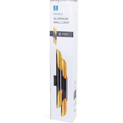 Aigostar Applique Murale Sans Ampoule B10304xsa 60w Black One Size - Publicité Aigostar Applique Murale Sans Ampoule B10304xsa 60w Black One Size - Publicité