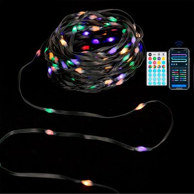Aigostar Guirlande Led Bluetooth Low Voltage (pvc & Copper) Rgbic 10m Black One Size - Publicité Aigostar Guirlande Led Bluetooth Low Voltage (pvc & Copper) Rgbic 10m Black One Size - Publicité