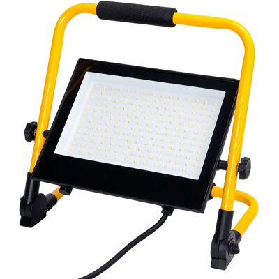 Aigostar Projecteur Led Portable Ip65 100w 6500k 9800 Lumens Black / Yellow 33.3 x 31.5 x 21 cm - Publicité Aigostar Projecteur Led Portable Ip65 100w 6500k 9800 Lumens Black / Yellow 33.3 x 31.5 x 21 cm - Publicité