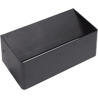 Aigostar Applique Murale Metal Black 12.5w Black 20 x 10 x 8 cm - Publicité Aigostar Applique Murale Metal Black 12.5w Black 20 x 10 x 8 cm - Publicité
