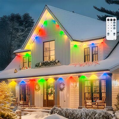 Aigostar Guirlande Led Red/green/blue/warm 50-led Ip44 15m White / Transparent One Size - Publicité Aigostar Guirlande Led Red/green/blue/warm 50-led Ip44 15m White / Transparent One Size - Publicité