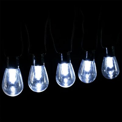 Aigostar Guirlande Led S Bubble Column Cold White 10m Ip44 Indoor & Outdoor Low Voltage Black One Size - Publicité Aigostar Guirlande Led S Bubble Column Cold White 10m Ip44 Indoor & Outdoor Low Voltage Black One Size - Publicité