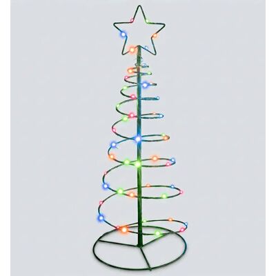 Aigostar Guirlande Led Solar Light-up Christmas Cone Tree Decoration Rgby 2m + 0.75m Ip65 Outdoor Green 75 cm - Publicité Aigostar Guirlande Led Solar Light-up Christmas Cone Tree Decoration Rgby 2m + 0.75m Ip65 Outdoor Green 75 cm - Publicité