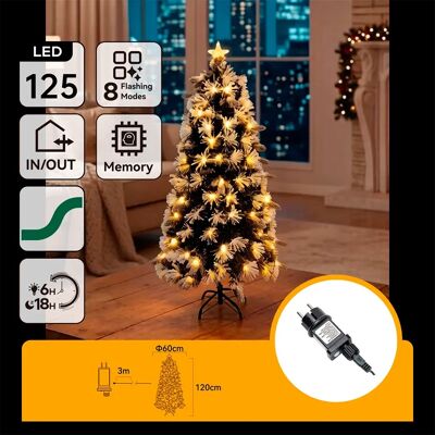 Aigostar Lampe Led Velvet Tree 1.2m Warm White Ip44 Indoor & Outdoor Low Voltage Dark Green 60 x 120 cm - Publicité Aigostar Lampe Led Velvet Tree 1.2m Warm White Ip44 Indoor & Outdoor Low Voltage Dark Green 60 x 120 cm - Publicité