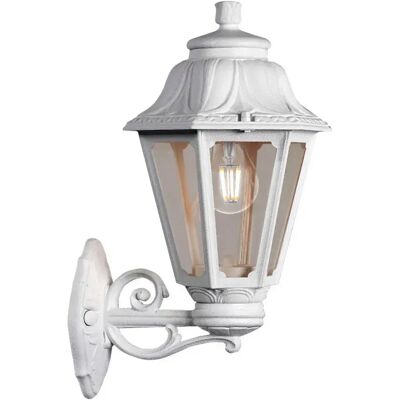 Fumagalli Applique Murale Extérieure Bisso/anna E27 220 X 275 X 450 Mm White One Size - Publicité Fumagalli Applique Murale Extérieure Bisso/anna E27 220 X 275 X 450 Mm White One Size - Publicité
