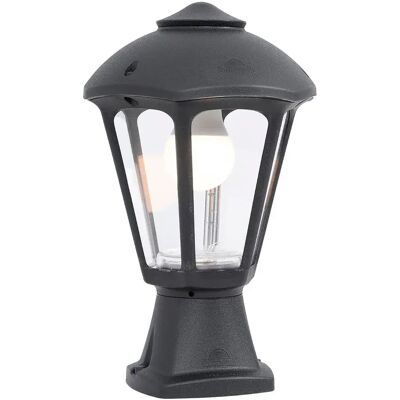 Fumagalli Lanterne à Montage Sur Piedestal Disma/giampy E27 210 X 330 Mm Black One Size - Publicité Fumagalli Lanterne à Montage Sur Piedestal Disma/giampy E27 210 X 330 Mm Black One Size - Publicité