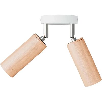 Creative Cables Applique Murale Tub-e14 Double Spotlight Neutral One Size - Publicité Creative Cables Applique Murale Tub-e14 Double Spotlight Neutral One Size - Publicité