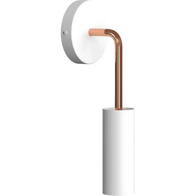 Creative Cables Applique Murale Tub-e14 Extension White / Copper One Size - Publicité Creative Cables Applique Murale Tub-e14 Extension White / Copper One Size - Publicité