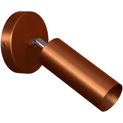 Creative Cables Applique Murale Tub-e14 Spotlight Satin Copper One Size - Publicité Creative Cables Applique Murale Tub-e14 Spotlight Satin Copper One Size - Publicité