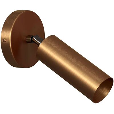 Creative Cables Applique Murale Sans Ampoule Tub-e14 Spotlight Satin Brass One Size - Publicité Creative Cables Applique Murale Sans Ampoule Tub-e14 Spotlight Satin Brass One Size - Publicité