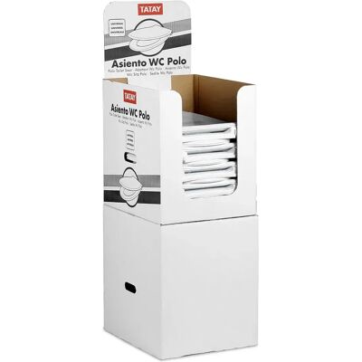 Tatay Abattant Wc Polo White One Size - Publicité Tatay Abattant Wc Polo White One Size - Publicité
