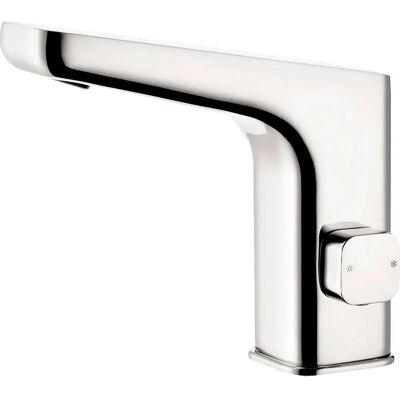 Mélangeur lavabo sans contact Deante - Contrôle de température - 230/6V - Publicité Mélangeur lavabo sans contact Deante - Contrôle de température - 230/6V - Publicité