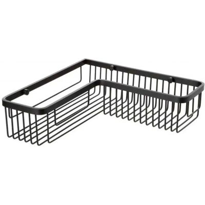 Tatay Panier De Douche D´angle 30x8x30 Cm Black One Size - Publicité Tatay Panier De Douche D´angle 30x8x30 Cm Black One Size - Publicité