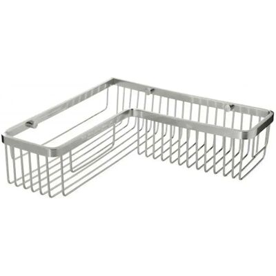 Tatay Panier De Douche D´angle 30x8x30 Cm Silver One Size - Publicité Tatay Panier De Douche D´angle 30x8x30 Cm Silver One Size - Publicité